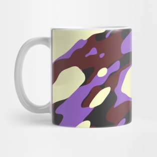 Blue Violate Wheat Camouflage Mug